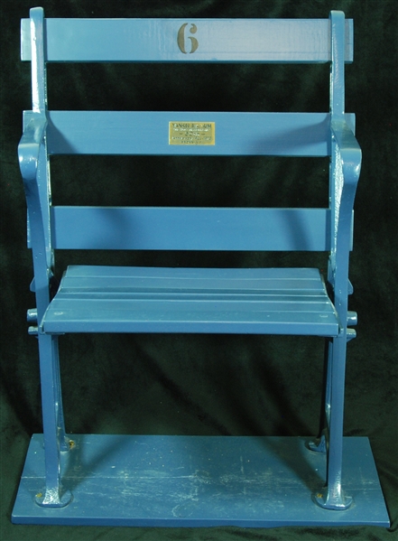 Original Yankee Stadium Seat No. 6 (1923-1973)