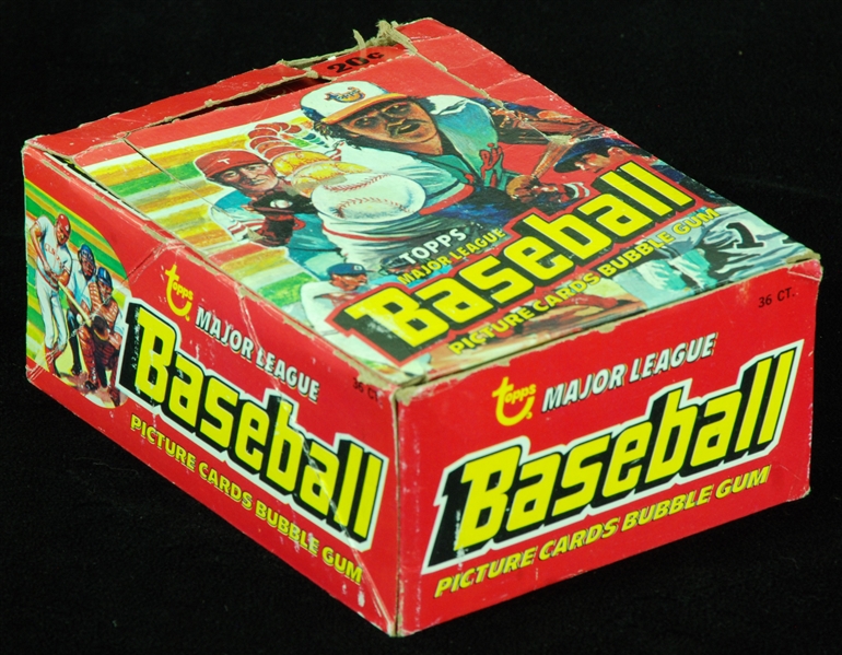 1978 Topps Baseball Wax Box (36)