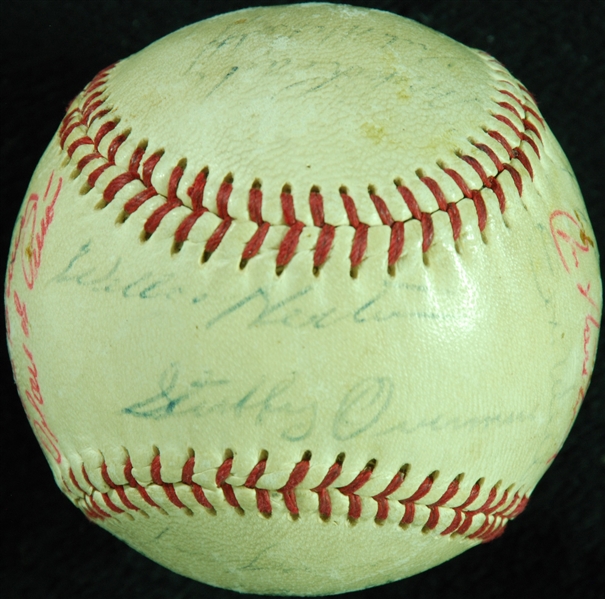 1965 Detroit Tigers Team-Signed Baseball (25) with Norm Cash, Kaline