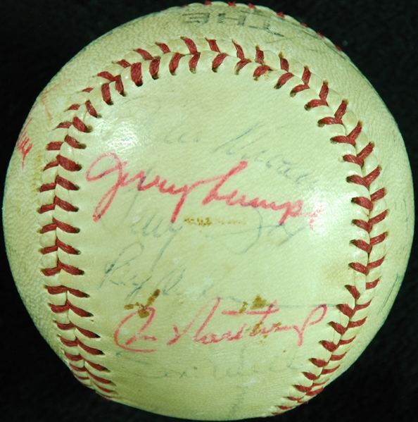 1965 Detroit Tigers Team-Signed Baseball (25) with Norm Cash, Kaline