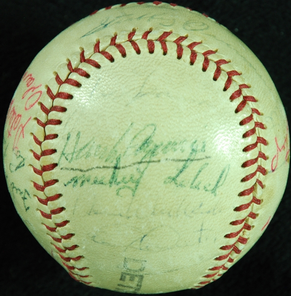 1965 Detroit Tigers Team-Signed Baseball (25) with Norm Cash, Kaline