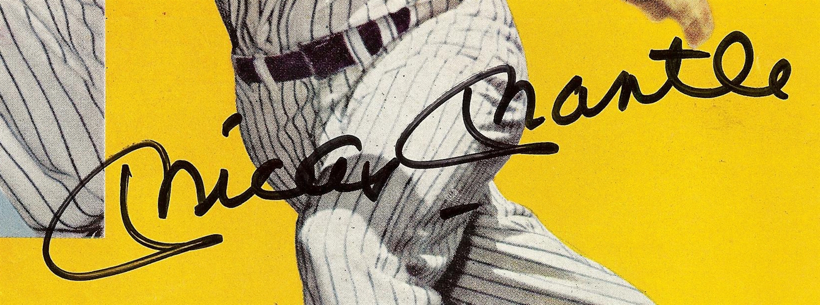 Mickey Mantle Signed Baseball Yearbook Magazine (1957) (PSA/DNA)