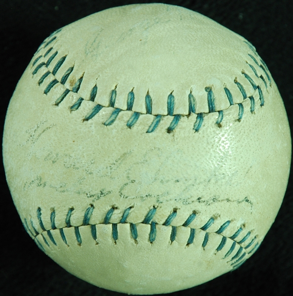 Mickey Cochrane & Others Signed Goldsmith Baseball (PSA/DNA)