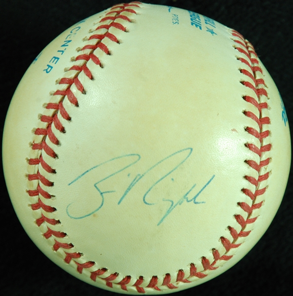 Ripken Family Multi-Signed OAL Baseball (3) with Cal Sr., Cal Jr. & Billy (PSA/DNA)