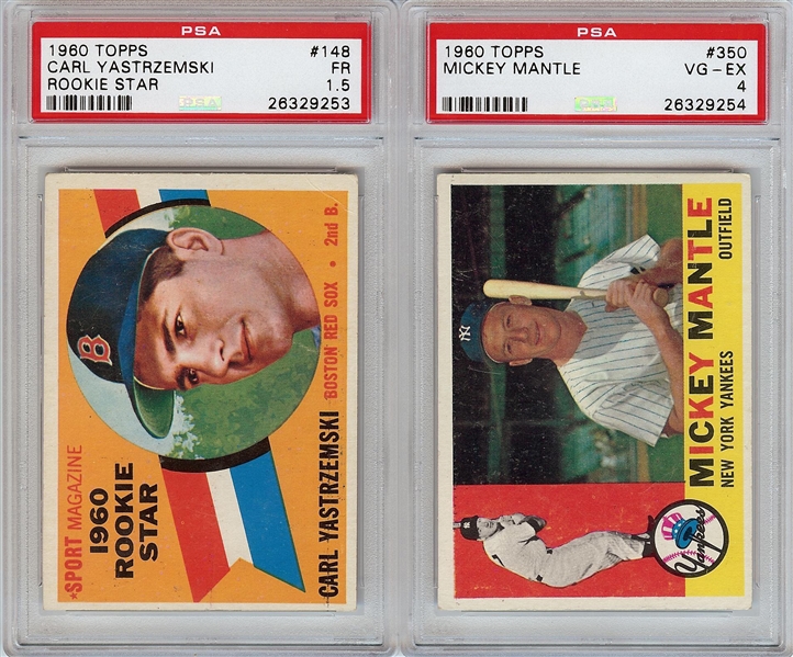 1960 Topps Baseball Complete Set (572)