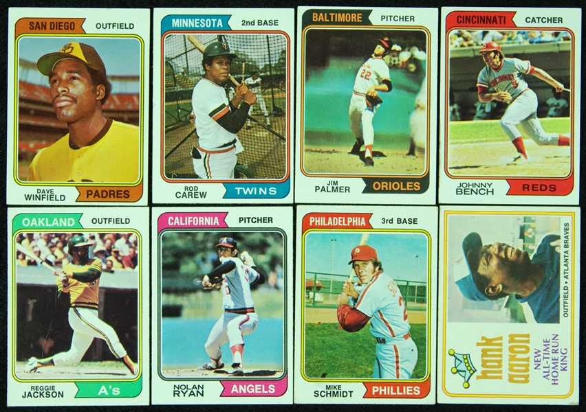 1974 Topps Baseball Complete Set (660)