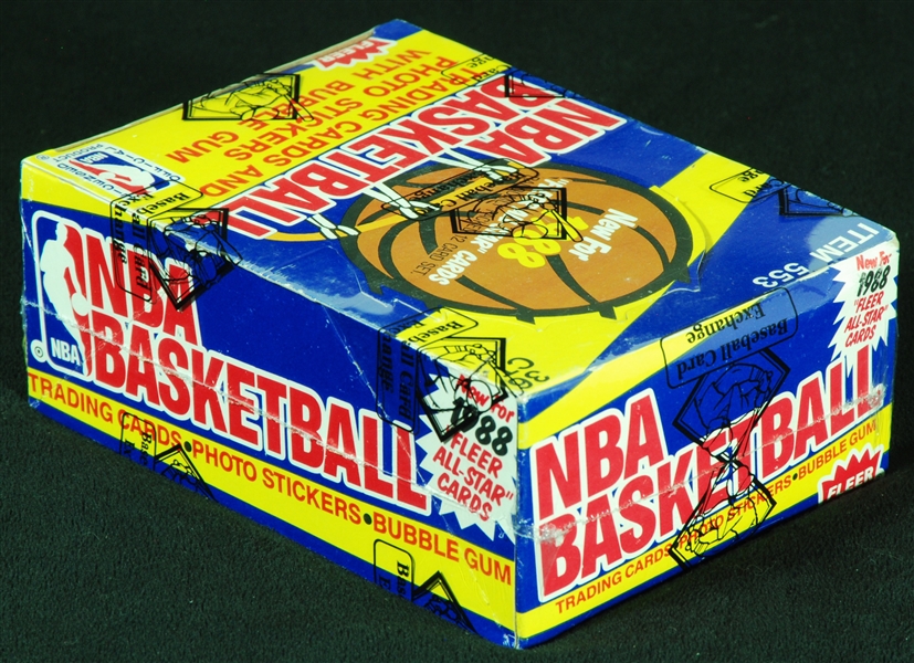 1988-89 Fleer Basketball Wax Box (36) (BBCE)