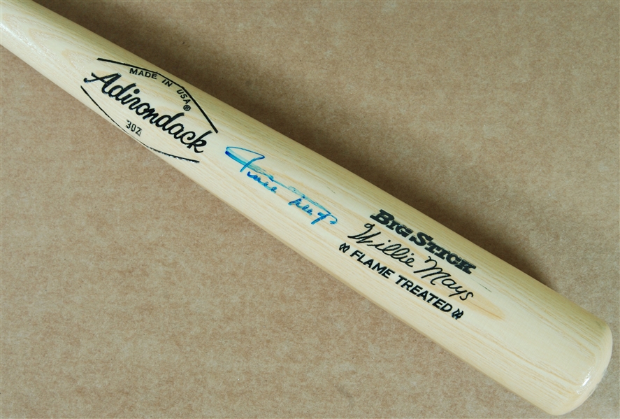 Willie Mays Signed Adirondack Bat (PSA/DNA)