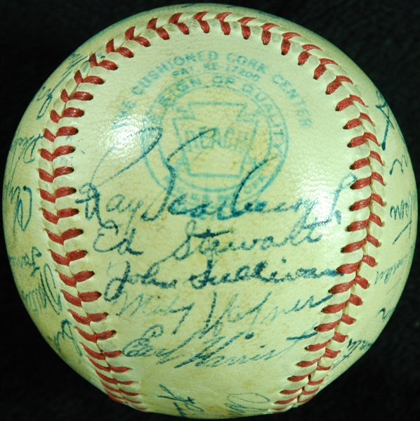 1948 Washington Senators Team-Signed OAL Baseball (25)