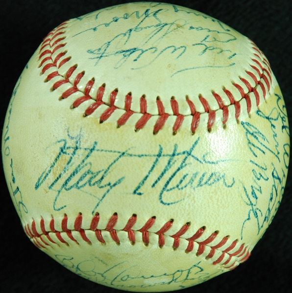 1948 St. Louis Cardinals Team-Signed ONL Baseball (21) (PSA/DNA)