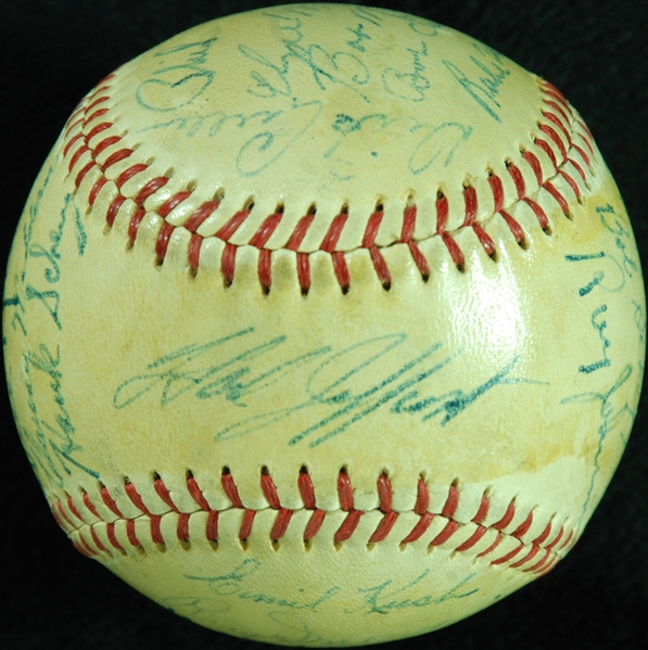 1948 Chicago Cubs Team-Signed ONL Baseball (24) (PSA/DNA)