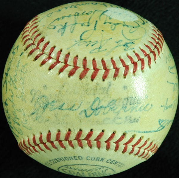 1948 Chicago Cubs Team-Signed ONL Baseball (24) (PSA/DNA)