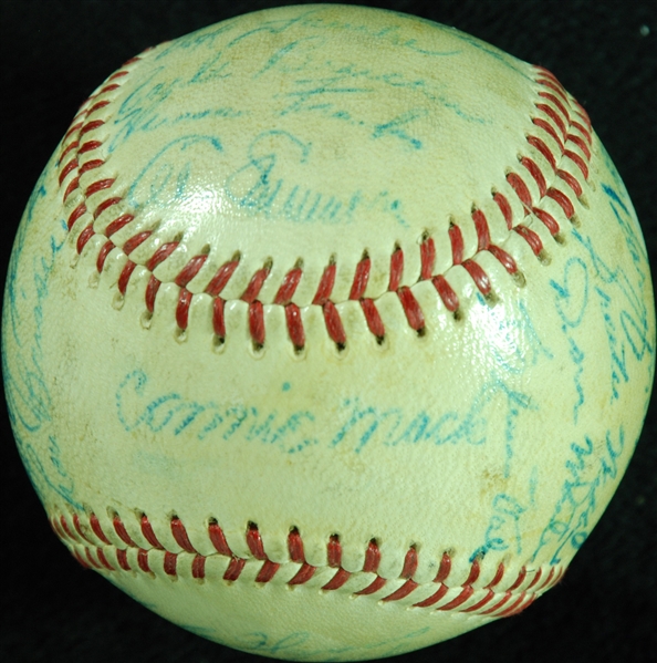 1948 Philadelphia Athletics Team-Signed ONL Baseball (23)