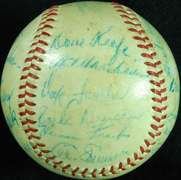 1948 Philadelphia Athletics Team-Signed ONL Baseball (23)