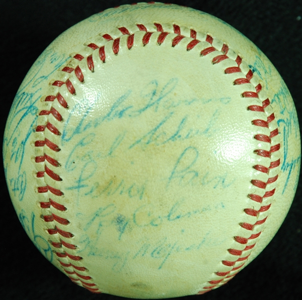 1948 Philadelphia Athletics Team-Signed ONL Baseball (23)