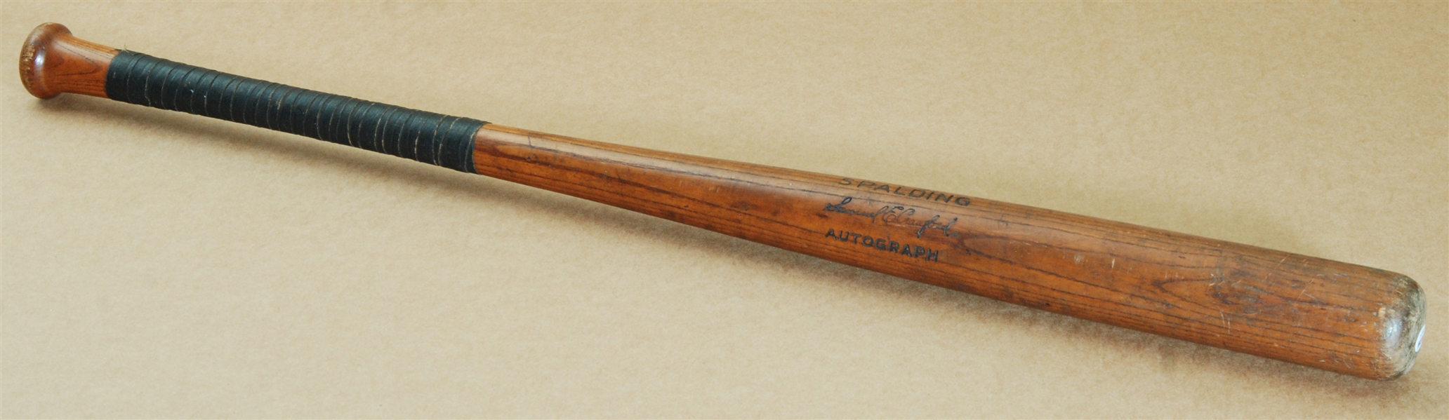 Sam Crawford 1912-25 Professional Model Spalding Bat (Taube Graded PSA/DNA GU6)