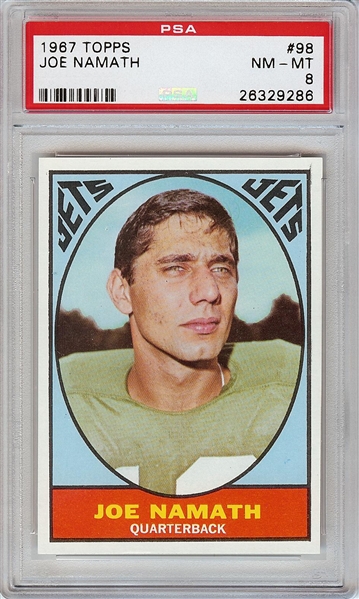 High-Grade 1967 Topps Football Near-Set (130/132)