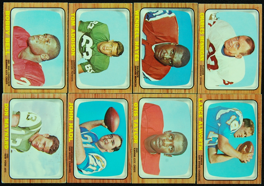 High-Grade 1966 Topps Football Partial Set (102/132)