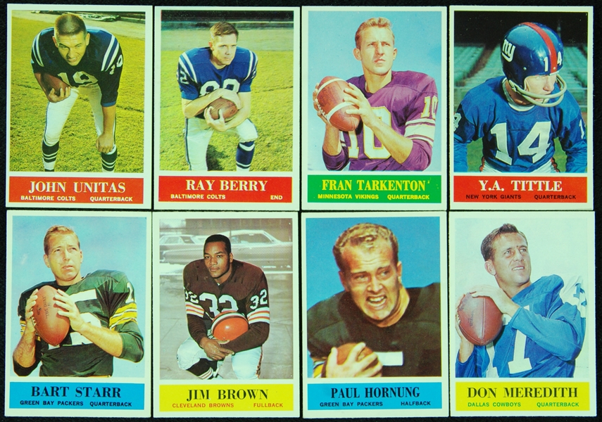 1964 Philadelphia Gum Football Near-Set (196/198)