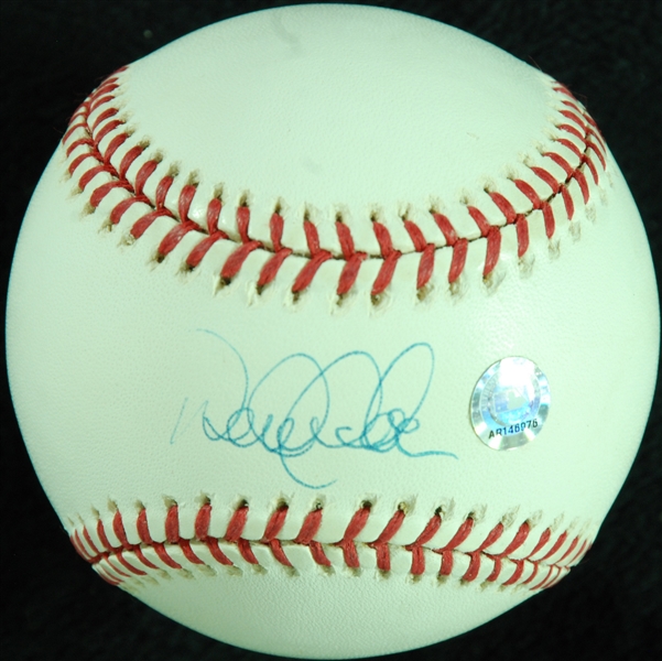 Derek Jeter Single-Signed OML Baseball (Steiner)