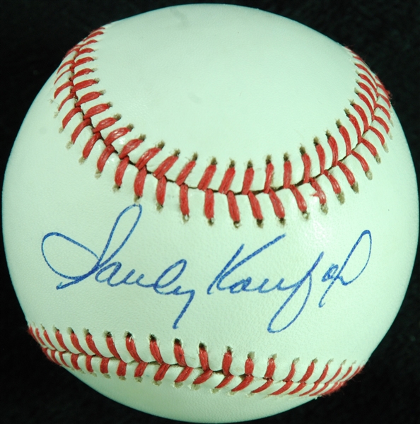 Sandy Koufax Single-Signed ONL Baseball (PSA/DNA)