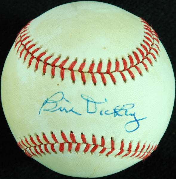 Bill Dickey Single-Signed OAL Baseball (PSA/DNA)