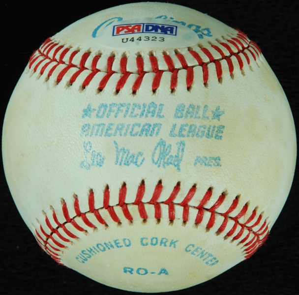 Bill Dickey Single-Signed OAL Baseball (PSA/DNA)