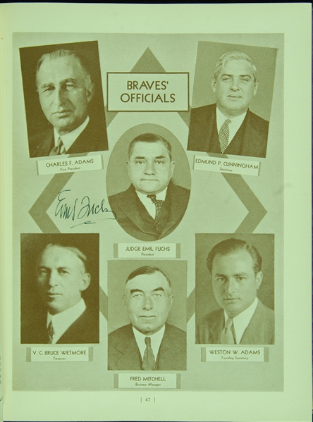 Multi-Signed 1933 Who's Who in Major League Baseball Book (11) (JSA)