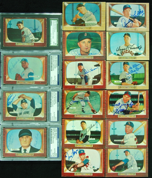 Signed 1955 Bowman Group (16)