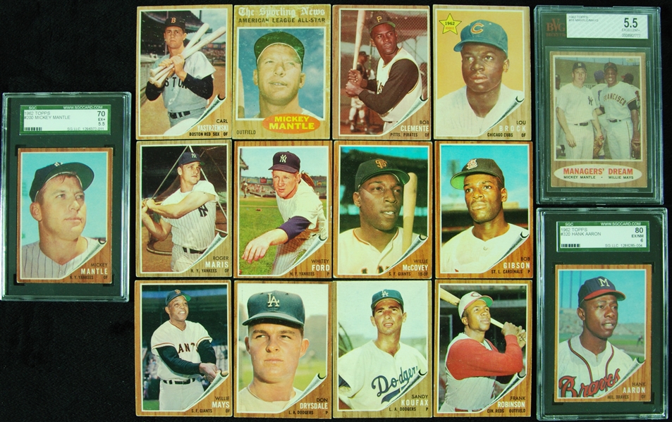 1962 Topps Baseball Complete Set (600)