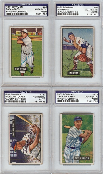 Signed 1951 Bowman Group (31)