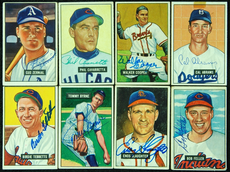 Signed 1951 Bowman Group (31)