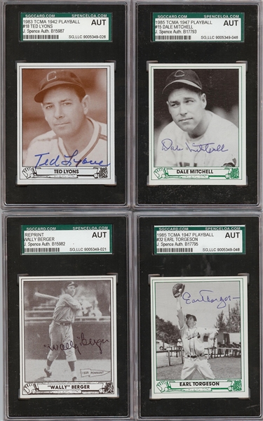 Signed Play Ball Reprint Hoard (115)