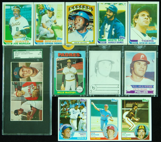 1970’s-80’s Topps Proofs, 1963 Bazooka Proof From Topps Vault (88)