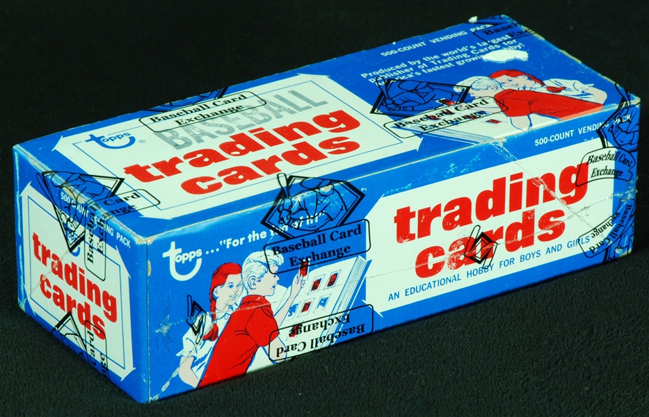 1976 Topps Baseball Vending Box (500) (Fritsch/BBCE)