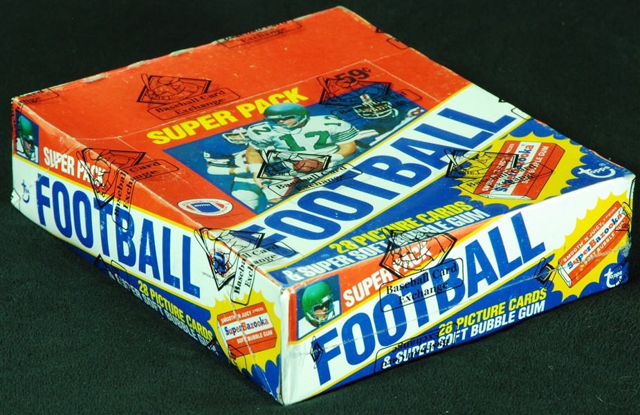 1980 Topps Football Super Cello Box (24) (Fritsch/BBCE)