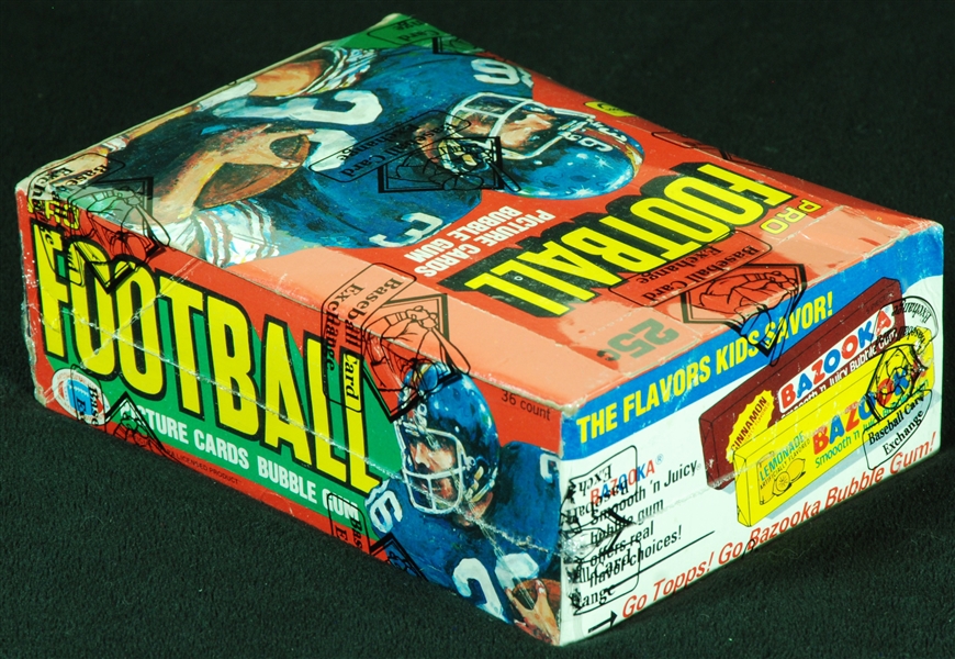 1980 Topps Football Wax Box (36) (BBCE)