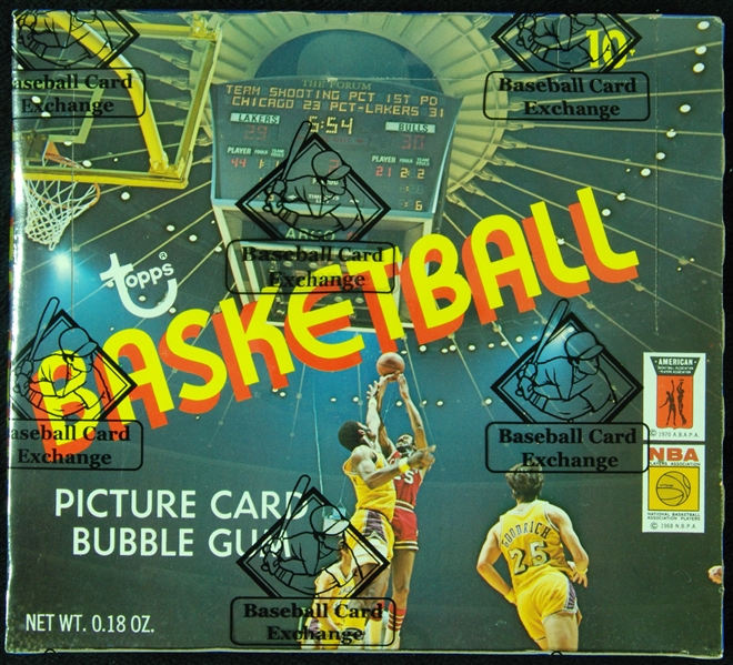 1972-73 Topps Basketball Wax Box (24) (Fritsch/BBCE)