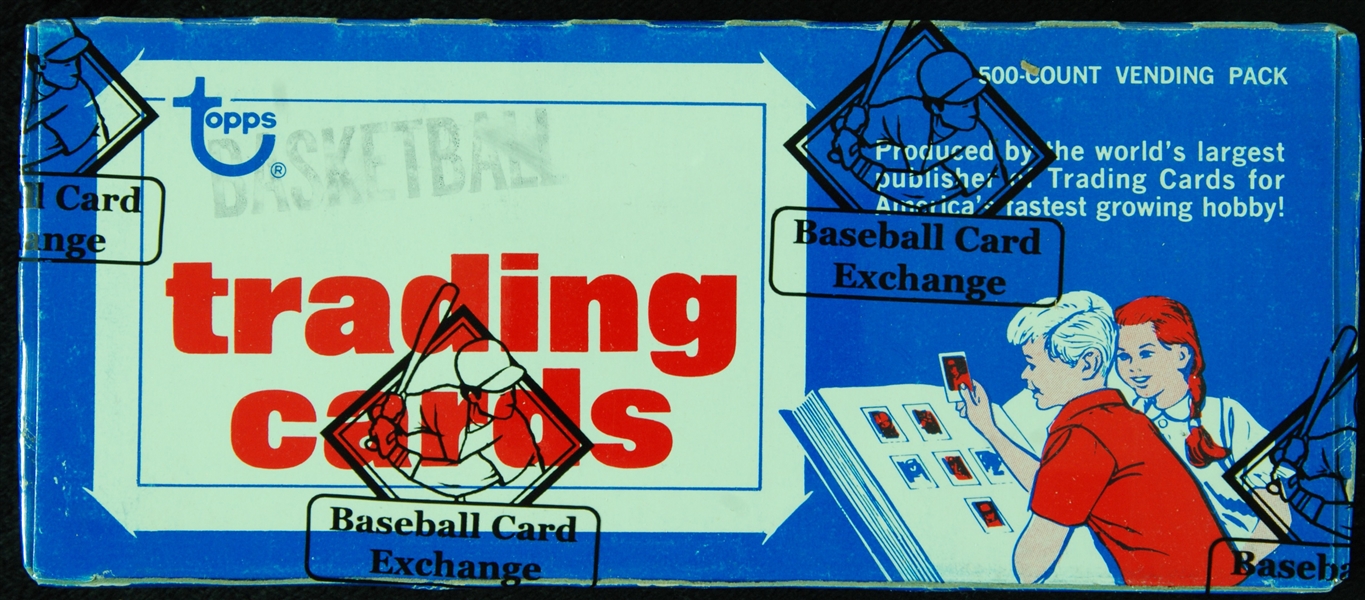 1973-74 Topps Basketball Vending Box (500) (Fritsch/BBCE)