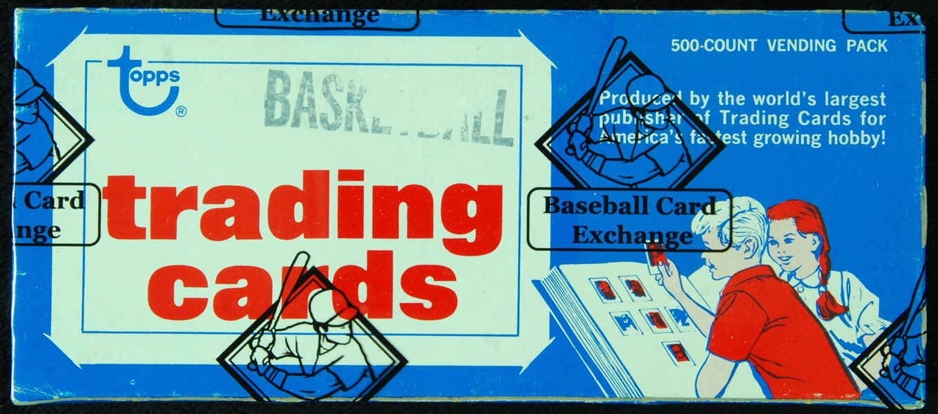 1975-76 Topps Basketball Vending Box (500) (Fritsch/BBCE)