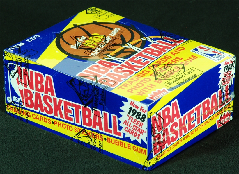 1988-89 Fleer Basketball Wax Box (36) (Fritsch/BBCE)