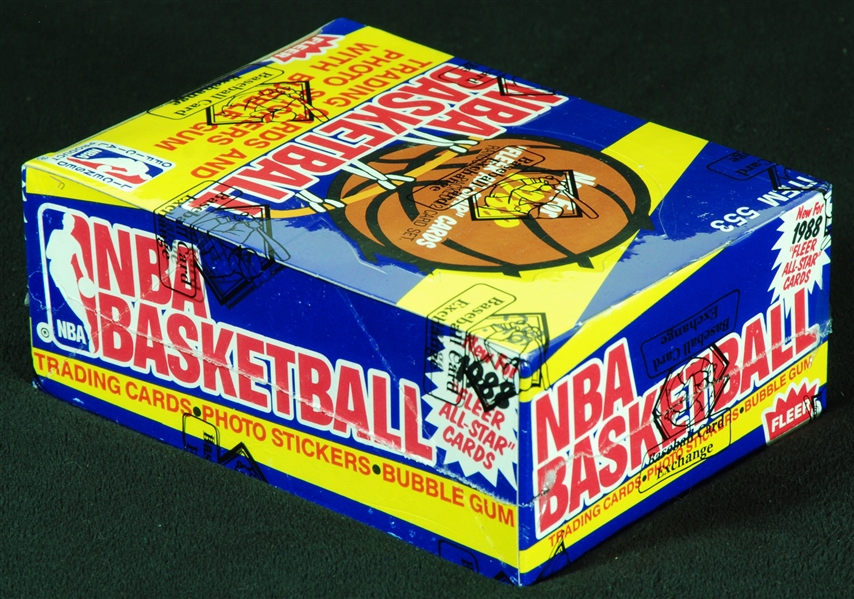 1988-89 Fleer Basketball Wax Box (36) (Fritsch/BBCE)