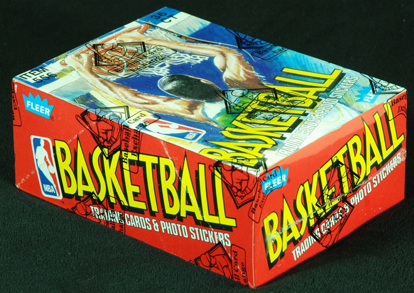 1989-90 Fleer Basketball Wax Box (36) (Fritsch/BBCE)