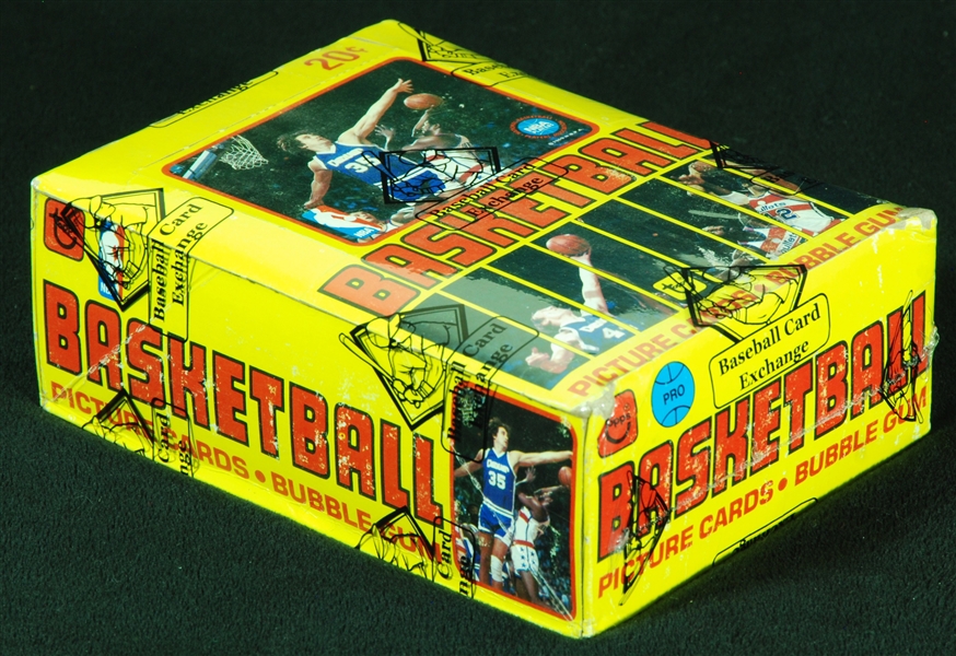 1979-80 Topps Basketball Wax Box (36) (BBCE)