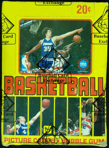 1979-80 Topps Basketball Wax Box (36) (BBCE)