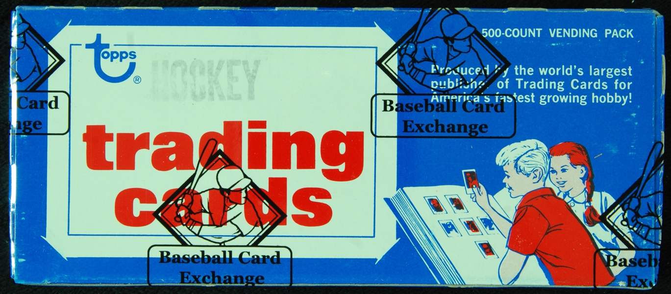 1973-74 Topps Hockey Vending Box (500) (Fritsch/BBCE)