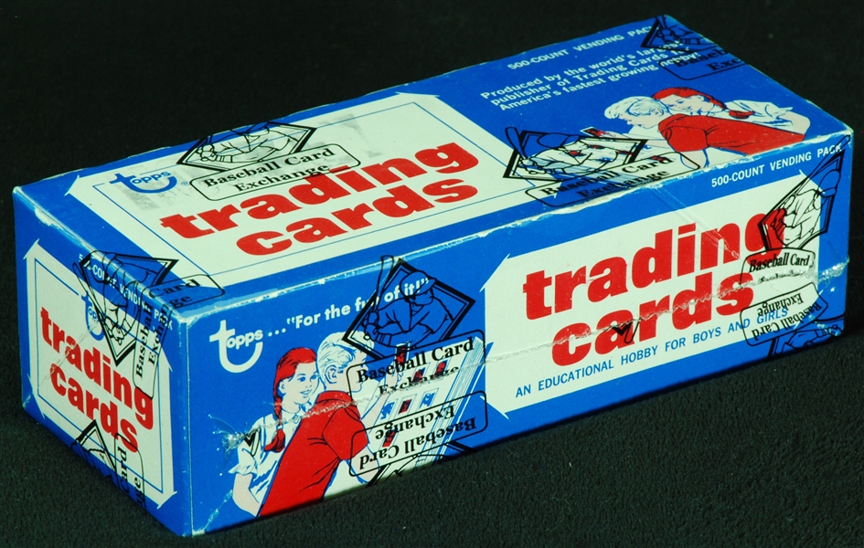 1974-75 Topps Hockey Vending Box (500) (Fritsch/BBCE)