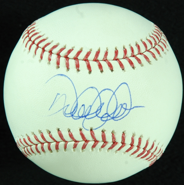 Derek Jeter Single-Signed OML Baseball (Steiner)