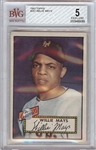 1952 Topps Willie Mays No. 261 BGS 5