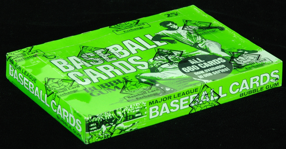 1975 Topps Baseball Cello Box (24) (Fritsch/BBCE)